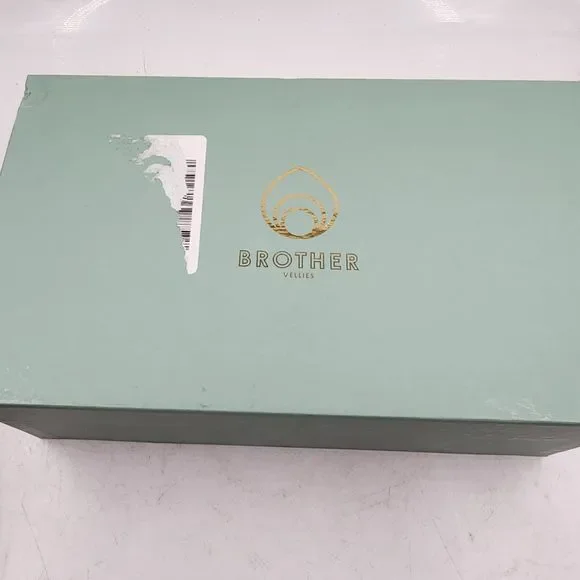 Brother Vellies Bike Strappy Tassel High Heel Sandals Women's 6 Midnight Lace Up - Picture 2 of 15